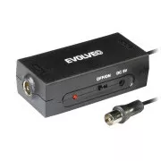 EVOLVEO Amp 1, amplificator antenă FM/DAB+/DVB-T2, filtru LTE, 4G, 5G