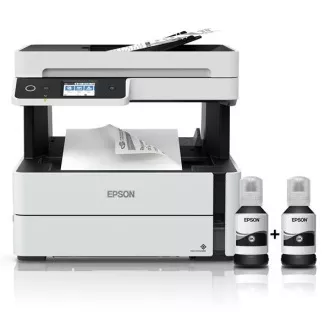 Imprimantă cu cerneală EPSON EcoTank Mono M3170, 4 în 1, A4, 39 ppm, USB, Wi-Fi, Duplex, ADF, garanție de 5 ani după înregistrare gratuită
