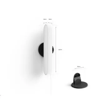 PHILIPS PLAY COL Hue White și ambianță color, două șine + adaptor, Alb