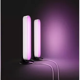 PHILIPS PLAY COL Hue White și ambianță color, două șine + adaptor, Alb