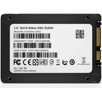 ADATA SSD 240GB Ultimate SU630 2, 5" SATA III 6Gb/s (R:520/ W:450MB/s)