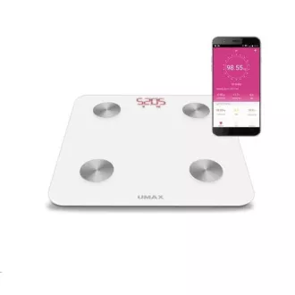 UMAX Scale Smart Scale US20M cântar personal inteligent - bluetooth, sarcină maximă 150kg UMAX Scale Smart Scale US20M cântar personal inteligent - bluetooth, sarcină maximă 150kg