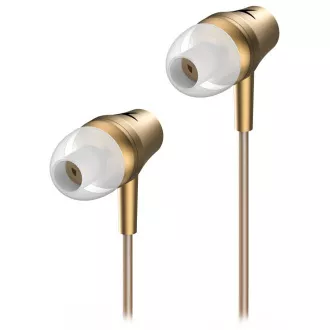 Căști GENIUS cu microfon HS-M360, aurii