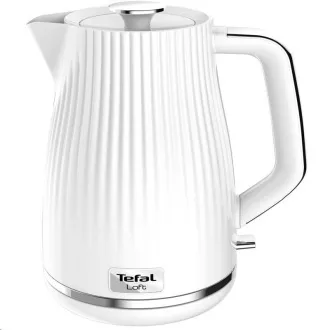 Fierbător electric Tefal Loft KO250130, 2400 W, indicator nivel apă, alb Fierbător electric Tefal Loft KO250130, 2400 W, indicator nivel apă, alb