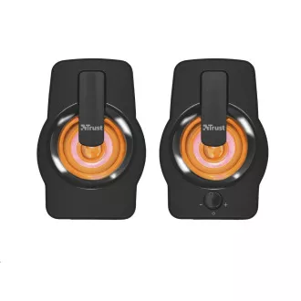 Set difuzoare TRUST Gemi RGB 2.0 - negru