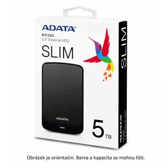 ADATA HDD extern 2TB 2, 5" USB 3.1 AHV320, alb