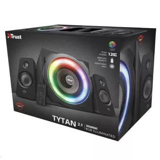 Set difuzoare TRUST GXT 629 Tytan RGB 2.1 iluminate
