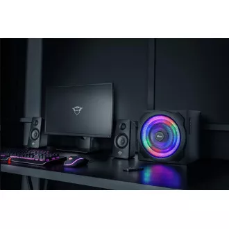 Set difuzoare TRUST GXT 629 Tytan RGB 2.1 iluminate