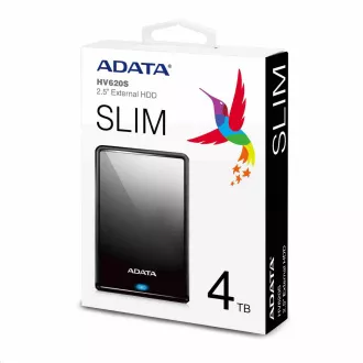ADATA HDD extern 4TB 2, 5" USB 3.0 DashDrive HV620S, negru