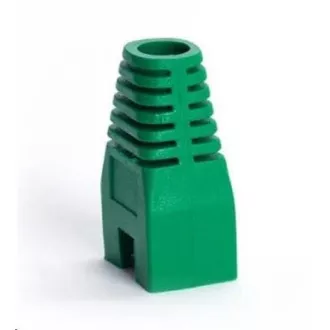 Protecție pentru conector RJ45, fără agățare - verde, 100 buc Protecție pentru conector RJ45, fără agățare - verde, 100 buc