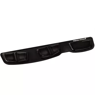 Wellow suport tastatură Fellowes Health-V CRYSTAL gel Microban negru
