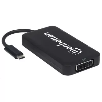 Stație de andocare MANHATTAN USB-C 4 în 1, 1xDP, 1xHDMI, 1xVGA, 1xDVI Stație de andocare MANHATTAN USB-C 4 în 1, 1xDP, 1xHDMI, 1xVGA, 1xDVI
