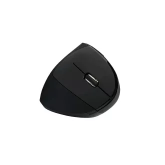 C-TECH myš VEM-09, vertikální, bezdrátová, 6 tlačítek, černá, USB nano receiver - Utilizat