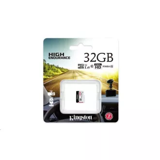 Kingston 32 GB microSD XC de înaltă rezistență, 95R clasa 10 UHS-I U1 Kingston 32 GB microSD XC de înaltă rezistență, 95R clasa 10 UHS-I U1