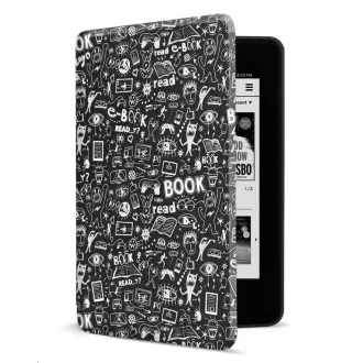 Carcasă CONNECT IT pentru Amazon NOU Kindle Paperwhite 4 (2018), negru Doodle Carcasă CONNECT IT pentru Amazon NOU Kindle Paperwhite 4 (2018), negru Doodle