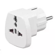 Adaptor de călătorie universal Goobay pentru aparate străine la priza CZ IEC 320 C13