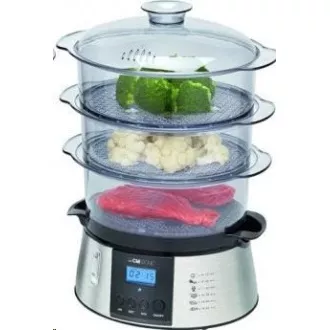 Clatronic DG3547 aragaz cu aburi, oțel inoxidabil, LCD Clatronic DG3547 aragaz cu aburi, oțel inoxidabil, LCD