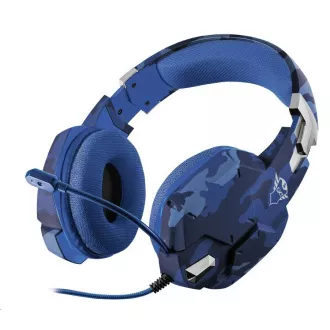 Căști pentru jocuri Trust GXT 322B Carus pentru PS4 și PS5 - albastru camo Căști pentru jocuri Trust GXT 322B Carus pentru PS4 și PS5 - albastru camo