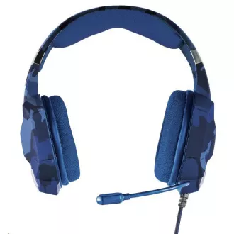 Căști pentru jocuri Trust GXT 322B Carus pentru PS4 și PS5 - albastru camo Căști pentru jocuri Trust GXT 322B Carus pentru PS4 și PS5 - albastru camo