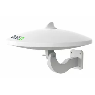 EVOLVEO Jade 1, antenă exterioară activă FM/DAB+/DVB-T2, filtru LTE, 4G, 5G