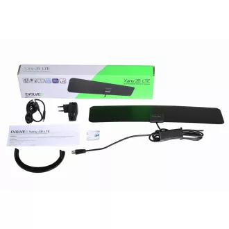 EVOLVEO Xany 2B, 230/5V, antenă interioară activă FM/DAB+/DVB-T2, filtru LTE, 4G, 5G