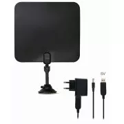 EVOLVEO Xany 2C LTE 230/5V, antenă interioară activă FM/DAB+/DVB-T/T2, filtru LTE