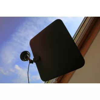 EVOLVEO Xany 2C LTE 230 / 5V, antenă interioară activă 41dBi DVB-T / T2, filtru LTE