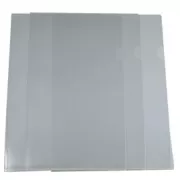Coperta A4 "L" 80mic transparent 50buc