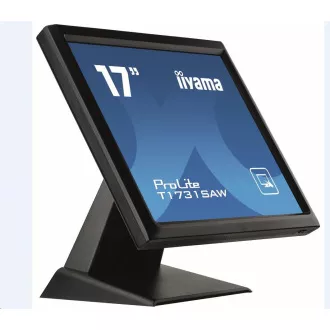 Iiyama ProLite T1731SAW-B5, 43,2 cm (17 inchi), SAW, negru Iiyama ProLite T1731SAW-B5, 43,2 cm (17 inchi), SAW, negru