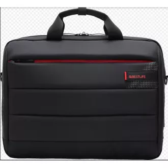 Geanta pentru laptop Bestlife de 15,6 inchi cu conectori USB