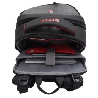 Rucsac de gaming Bestlife pentru laptop de 17 inchi cu conectori de încărcare USB Rucsac de gaming Bestlife pentru laptop de 17 inchi cu conectori de încărcare USB