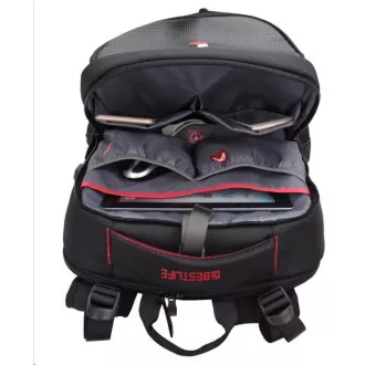 Rucsac de gaming Bestlife pentru laptop de 17 inchi cu conectori de încărcare USB Rucsac de gaming Bestlife pentru laptop de 17 inchi cu conectori de încărcare USB
