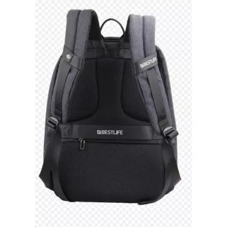 Rucsac Bestlife impermeabil pentru laptop de 15,6 inchi cu protecție antifurt și conectori de încărcare USB