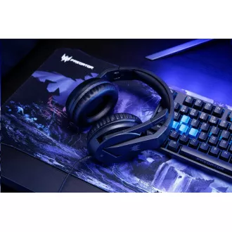 ACER Predator GALEA 311 - căști pentru jocuri - jack de 3, 5mm; transductoare de 50mm; gama de frecvențe 20Hz-20kHz; impedanță 32Ohm ± 15%.