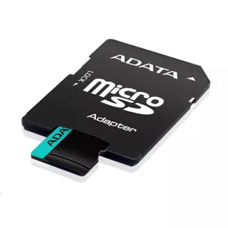 Card ADATA MicroSDXC 128GB Premier Pro UHS-I V30S (R: 100 / W: 80 MB / s) + adaptor SD