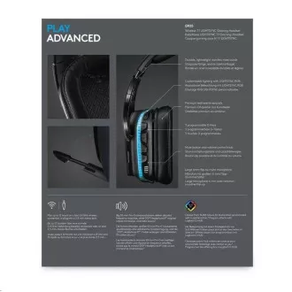 Căști pentru jocuri Logitech G935, wireless 7.1, căști pentru jocuri LIGHTSYNC - EMEA Căști pentru jocuri Logitech G935, wireless 7.1, căști pentru jocuri LIGHTSYNC - EMEA