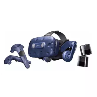 Căști de realitate virtuală HTC Vive Pro (kit), albastru (ochelari VR, senzori Motino, controler, sunet încorporat) Căști de realitate virtuală HTC Vive Pro (kit), albastru (ochelari VR, senzori Motino, controler, sunet încorporat)