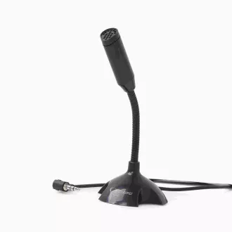 Microfon de birou GEMBIRD MIC-D-02, negru