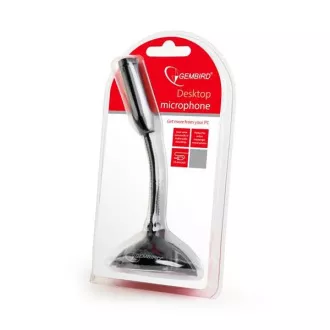 Microfon de birou GEMBIRD MIC-D-02, negru
