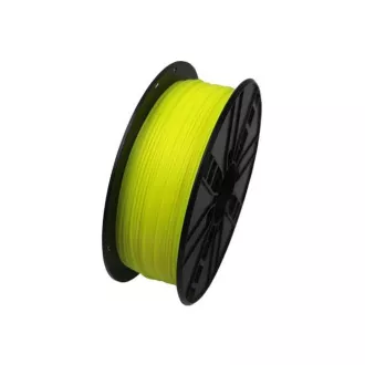 GEMBIRD Snur de imprimare (filament) PLA, 1, 75 mm, 1 kg, fluorescent, galben