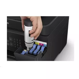 Imprimantă EPSON EcoTank L3156, 3in1, A4, 1440x5760dpi, 33 ppm, USB, Wi-Fi, Wi-Fi Direct, alb