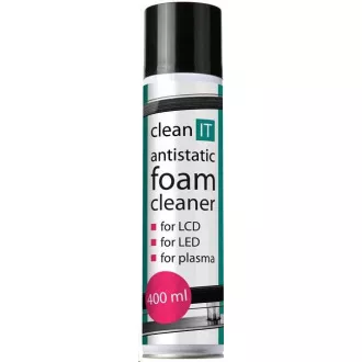CLEAN IT Spuma de curatare antistatica pentru ecrane 400ml