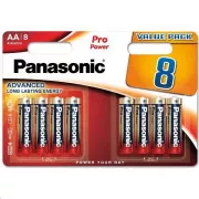 PANASONIC Pro Power Baterii alcaline LR6PPG/8BW AA 1, 5V (Blistr 8buc)