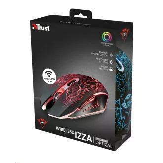 Mouse pentru jocuri TRUST Mouse GXT 107 Izza fără fir optic