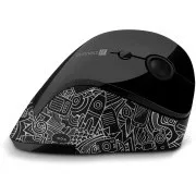 CONECTAȚI-L PENTRU SĂNĂTATE DOODLE mouse vertical ergonomic, (+ 1x baterii AA fără fir), fără fir