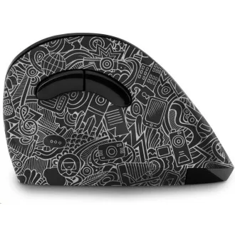 CONECTAȚI-L PENTRU SĂNĂTATE DOODLE mouse vertical ergonomic, (+ 1x baterii AA fără fir), fără fir