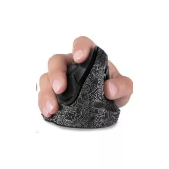CONECTAȚI-L PENTRU SĂNĂTATE DOODLE mouse vertical ergonomic, (+ 1x baterii AA fără fir), fără fir