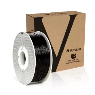 Filament pentru imprimantă 3D VERBATIM ABS 1,75 mm, 404 m, 1 kg negru (55010 OLD)