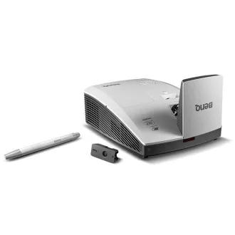 BENQ PRJ MH856UST + DLP; 1080p; 3200ANSI;10.000: 1; HDMI, LAN; difuzor 10W x2; Montare pe perete, kit interactiv opțional PW30U & PT20