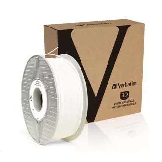 Filament pentru imprimantă 3D VERBATIM ABS 1,75 mm, 404 m, 1 kg alb